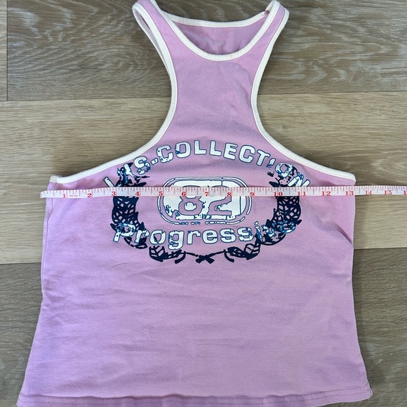 Y2K Racerback Halter Tank - Picture 4 of 5
